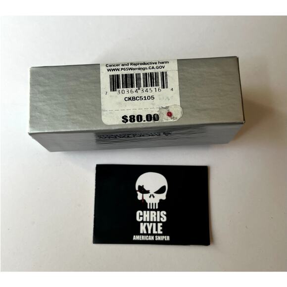 My Duty Chris Kyle Link Bracelet By Montana Silversmiths New - Picture 5 of 6